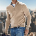 European And American Long-sleeved Bottoming Shirt Autumn And Winter Men's Cardigan