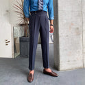 New Men's Naples High Waist Drooping Straight Autumn Leisure Pants