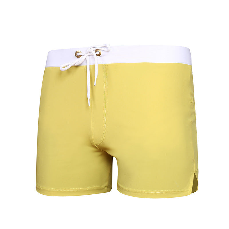 Men's Color Matching Beach Swim Trunks