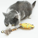 Cat Toys Jungle Animals Bite Resistant Catnip Toys, Interactive Cat Kicker Toys For Indoor Cats, Promotes Kitten Exercise