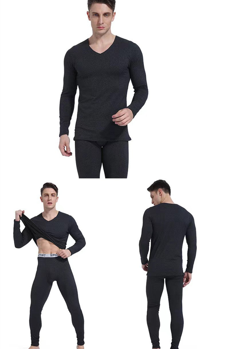 Autumn And Winter New Men's Thermal Underwear Suit