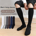 Black Long Socks Knee-length Sweat-absorbent Breathable