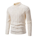 Men's Fashionable Warm Casual Round Neck Sweater