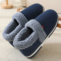 Heat Patches Heel Cotton Slippers Men's