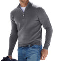 European And American Long-sleeved Bottoming Shirt Autumn And Winter Men's Cardigan