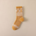 Autumn And Winter Ins Tide Mid-calf Thick Needle Double Needle Women's Socks