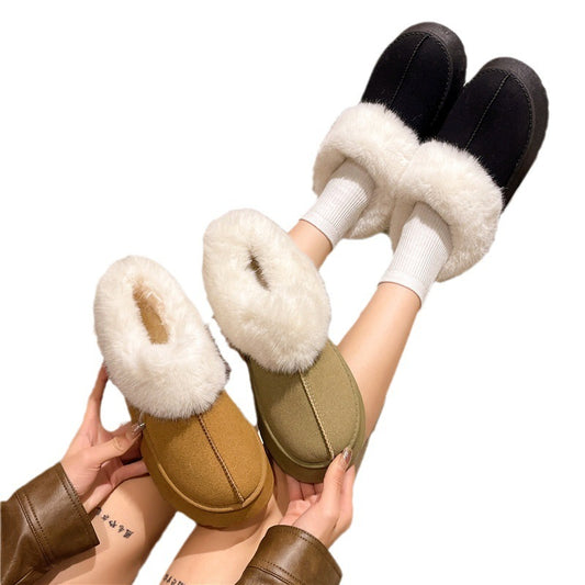 Women's Winter Thicken Thermal Fur Snow Boots