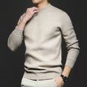 Men's Sweater Worsted Sweater Knitted Long Sleeve