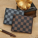 Fashion Personality New Plaid Men's Card Bag