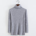 Turtleneck knitted bottoming shirt