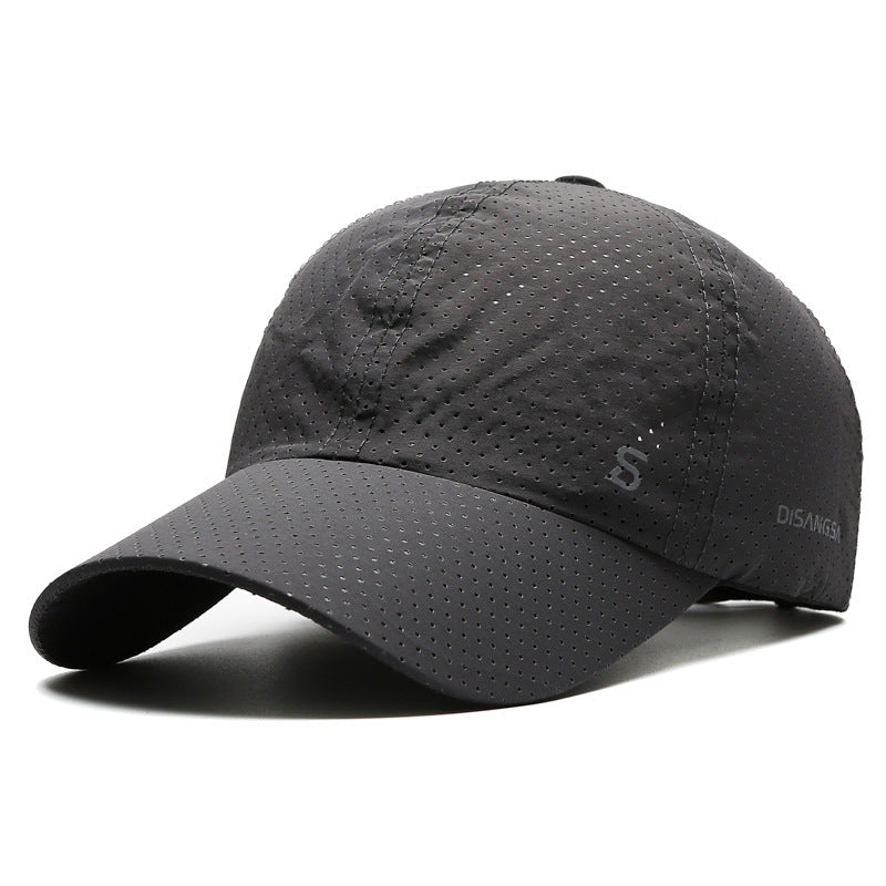 Original Design Running Cap Thin Quick-drying Breathable Peaked Cat