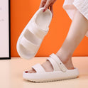 Adjustable Shoes For Women Men Sandals 3cm Thick Bottom Slippers Outdoor