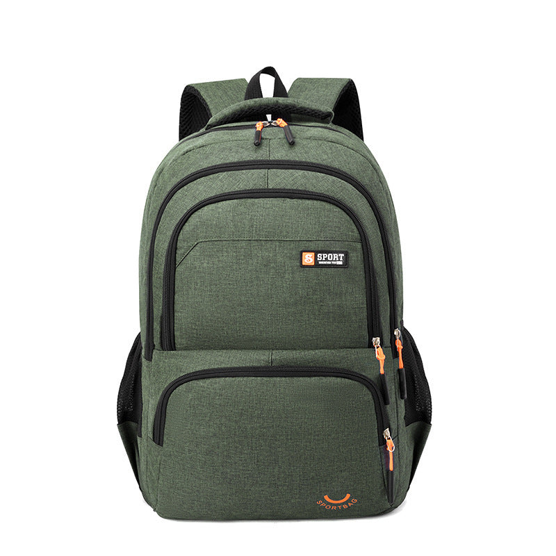 Backpack Men's Large Capacity Outdoor Casual Computer Business Schoolbag Junior High School Students