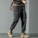 Military Style Loose Casual Jogger Pants Men's