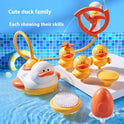 Electric Water Duck Shower Head Baby Bath Bathroom Rotating Toy