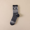 Autumn And Winter Ins Tide Mid-calf Thick Needle Double Needle Women's Socks