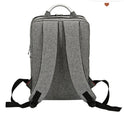 Manufacturers wholesale and customize new type of double shoulder bag multi function notebook PC package for men and women general business knapsack