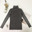 Women's Knit Sweater, Turtleneck Winter Pullover