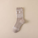 Autumn And Winter Ins Tide Mid-calf Thick Needle Double Needle Women's Socks