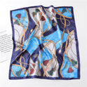 Women's New Small Square Retro Cashew Professional Scarf