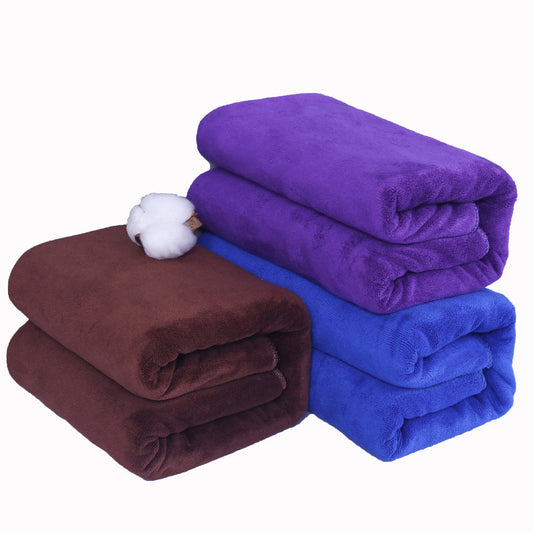 Microfiber Thickened Car Wash Cleaning Towel Beauty Salon Bath Towels