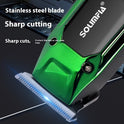 Electric Hair Clipper Engraving Scissors LCD Digital Display Trimming Electrical Hair Cutter