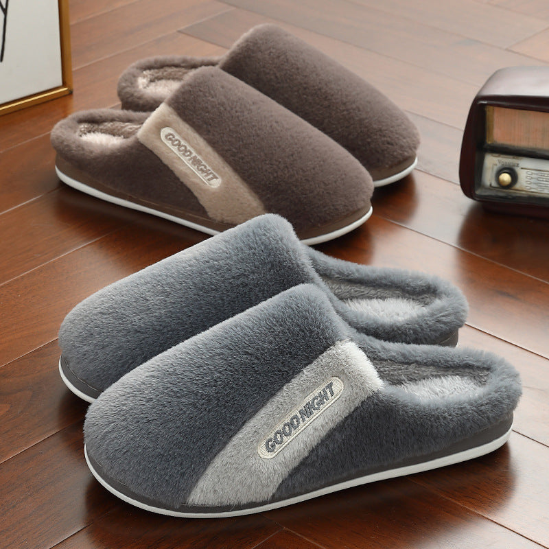 Men's Non-slip Warm Indoor Cotton Slippers Cotton Slippers