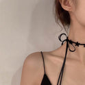 Black Five-pointed Star Lace Is The Senior Princess's Personalized Clavicle Chain