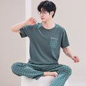 Pajamas Men's Short-sleeved Trousers Summer