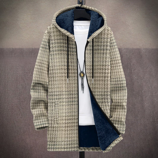 Men's Autumn And Winter Fashion Loose Cotton Coat