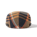 Retro Artistic Cotton Plaid Hat