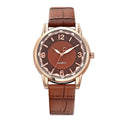 Women's Two-tone Dial Belt Quartz Watch