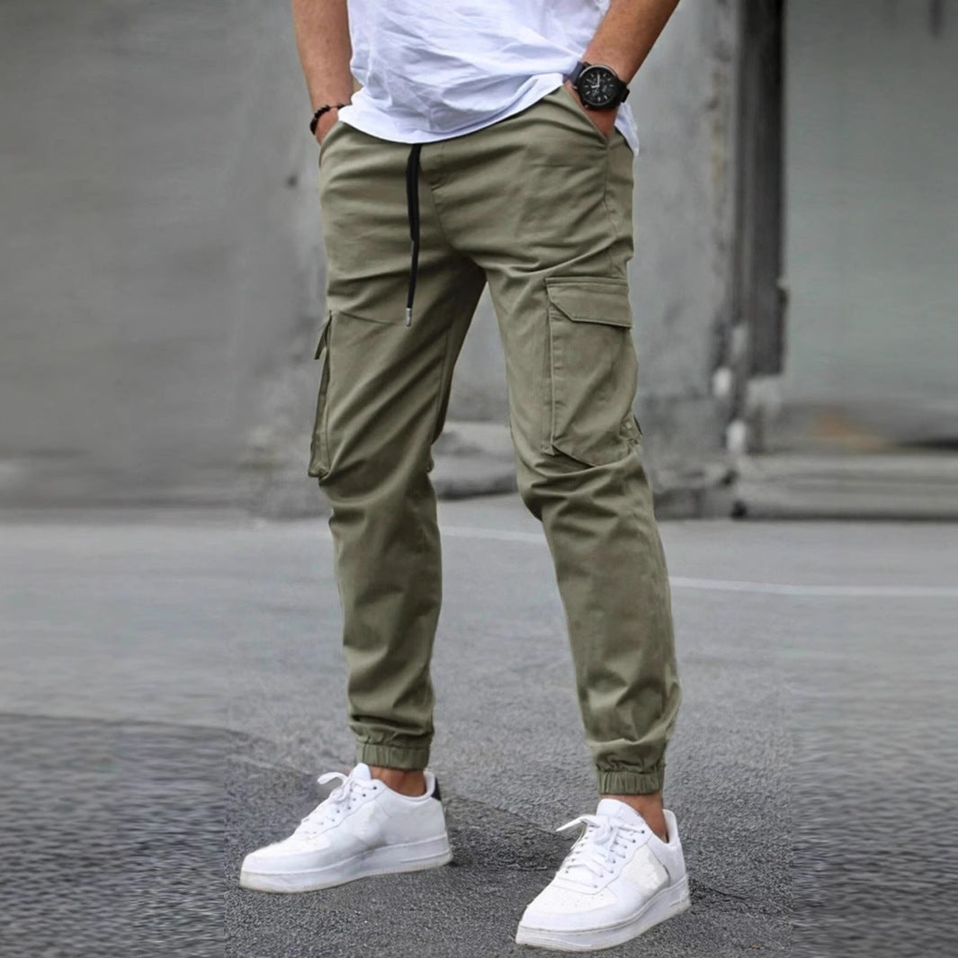 American Pants Men's High Street Fashion Brand Loose