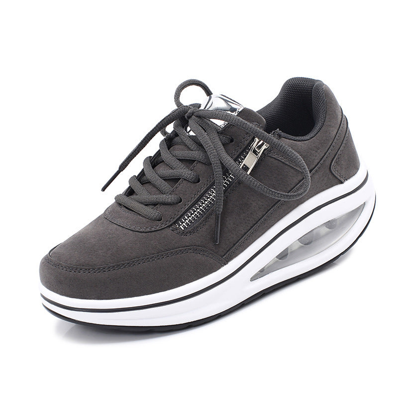 Women's Mother's Thick Sole Sneakers Rocking Shoes