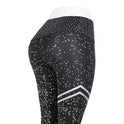 Hot Stamping Yoga Pants High Waist Stretch Fitness Hips Slim Leggings