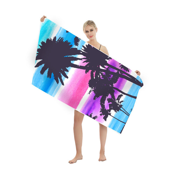 Fashion Duplex Printing Quick-drying Beach Towel