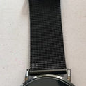 Men's Fake Monocular Roman Scale Mesh Strap Watch