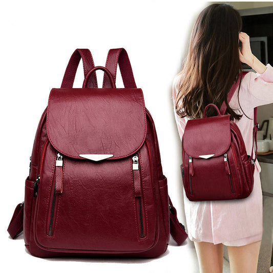 Backpack ladies all-match small backpack casual fashion travel school bag