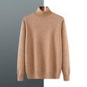 Men's Knitted Pullover Long-sleeved Sweater