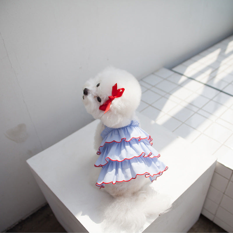 Fashion Summer Thin Pet Princess Dress