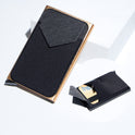 Metal Card Strap Lycra Cloth Anti-theft Swiping Aluminum Alloy Credit Card Box Business Card Case Multi Card Holder