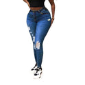 Women's Fashion Leisure Ripped Jeans