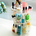 Makeup Organizer 360 Rotating plastic Cosmetics Storage Case Detachable Spinning Makeup Holder Storage