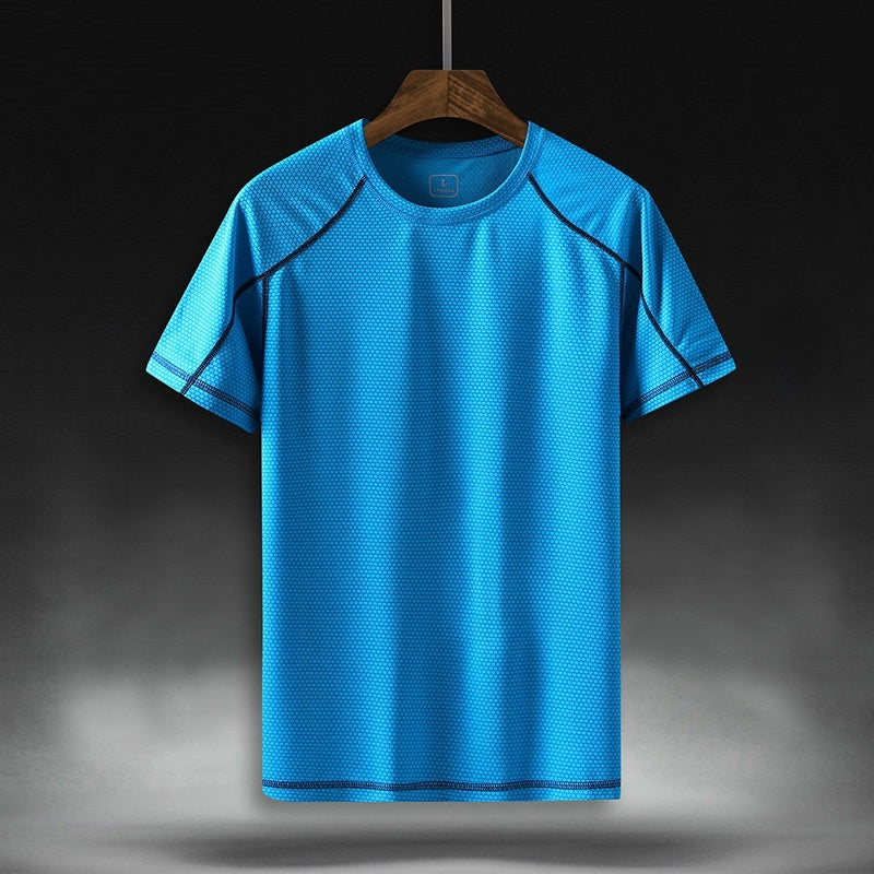 Short Sleeve Loose T-shirt Trendy Running Quick-drying Top