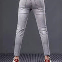 Stretch Slim Fit Elastic Ankle-length Pants Skinny Pants Spring And Summer Jeans