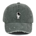 Spaceman Washed-out Vintage Distressed Baseball Cap