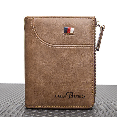 Multi-function And Large Capacity Men PU Wallet