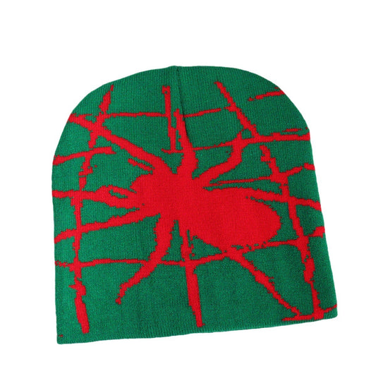 Spider Web Y2g Trendy Pullover Knitted Hat