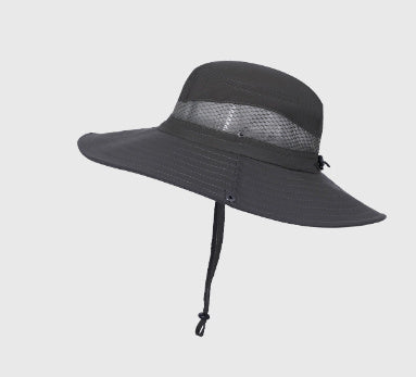 Outdoor Casual Mesh Breathable Bucket Hat