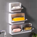 Wall Mounted Cosmetic Storage Box Bathroom Storage Rack Wall Shelf Bathroom Storage Rack